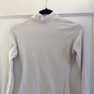 Under Armour ColdGear Women's Mock Neck- M, White